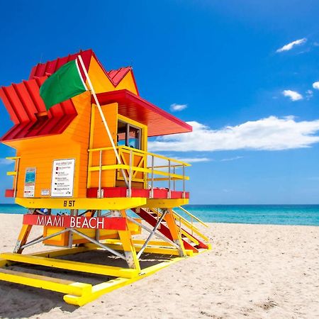 מיאמי ביץ' South Beach 2 Bedroom Family & Pet Friendly Apartment With Balcony & Free Parking מראה חיצוני תמונה
