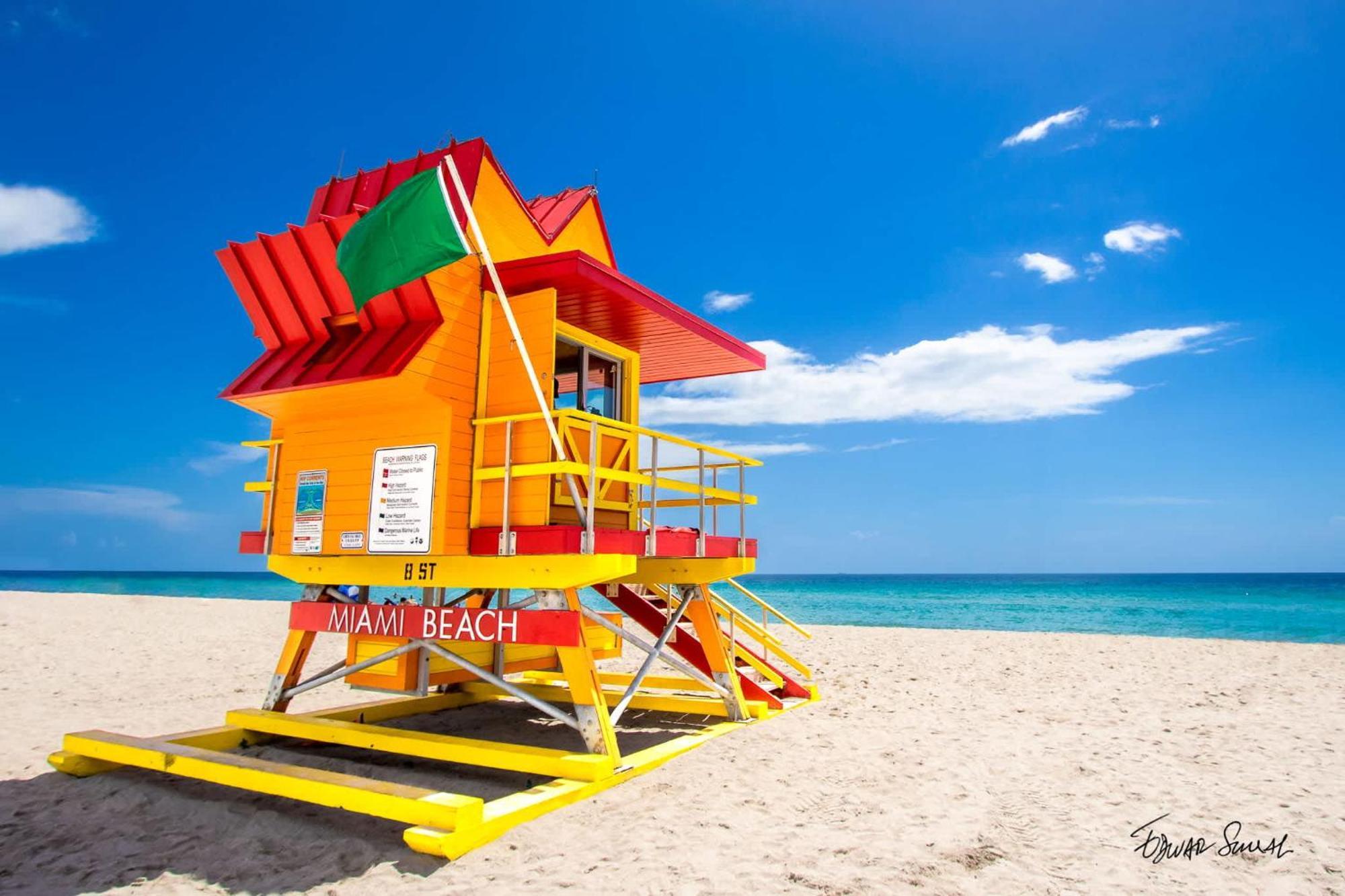מיאמי ביץ' South Beach 2 Bedroom Family & Pet Friendly Apartment With Balcony & Free Parking מראה חיצוני תמונה